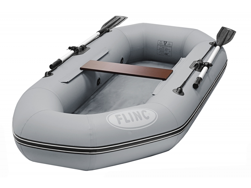  Лодка FLINC F240L (серая)